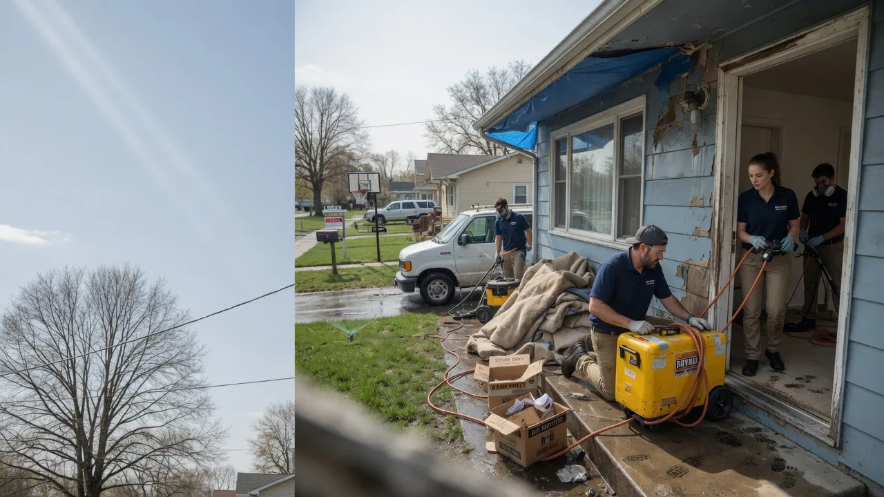 Basement Flood Cleanup in Andreas, PA near me